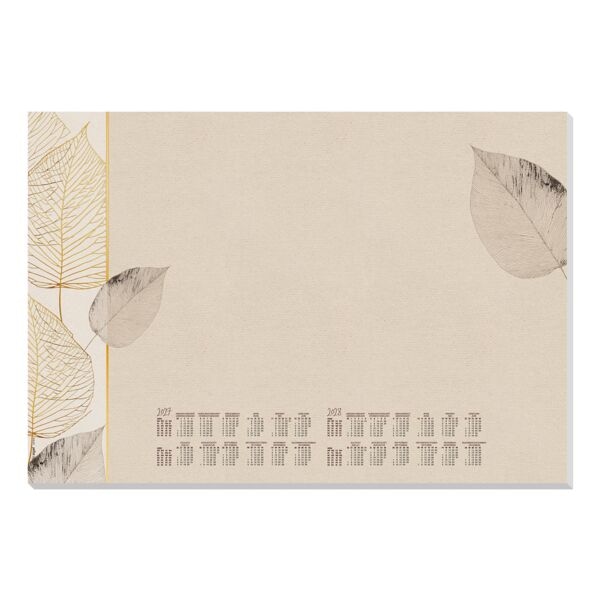 Papieren bureauonderlegger »Natural Leaves« 30 bladen 59,5/41,0 cm