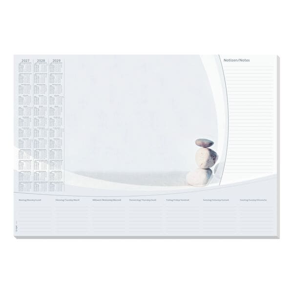 Papieren bureauonderlegger »Harmony« 30 bladen 59,5/41,0 cm