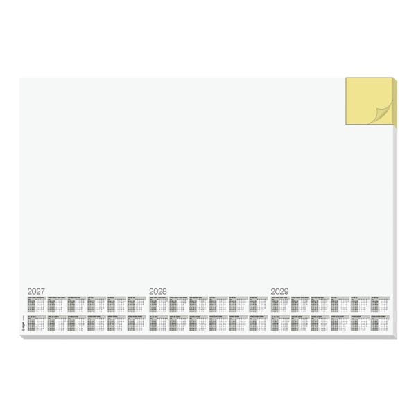 Papieren bureauonderlegger »Memo« 30 bladen 59,5/41,0 cm