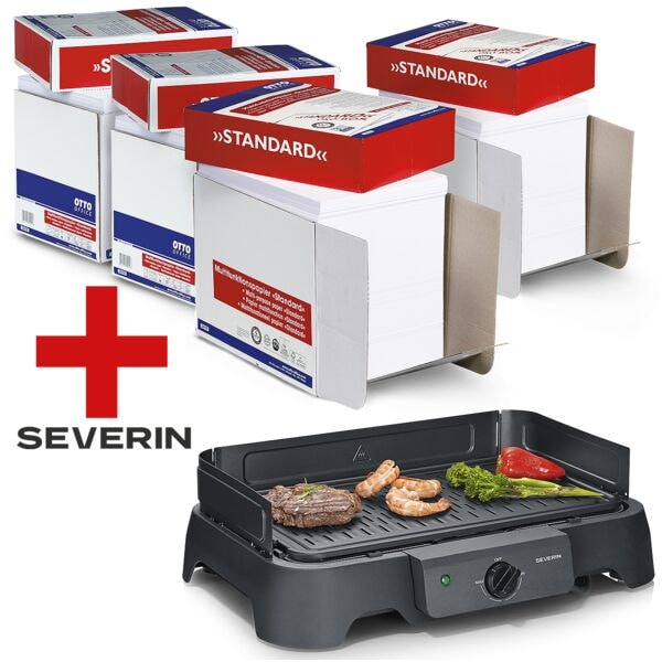 4x maxi-boxen multifunctioneel printerpapier »Standard« incl. tafelgrill »PG 859