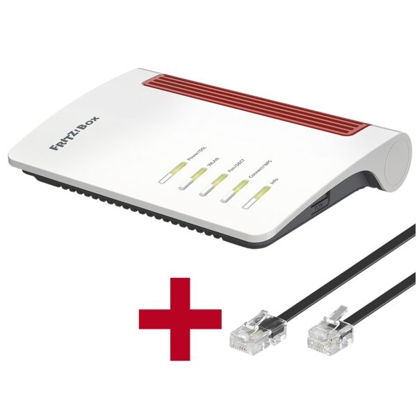 WLAN-router »FRITZ!Box 7530 AX« incl. telefoonkabel RJ45 / RJ11 3 m