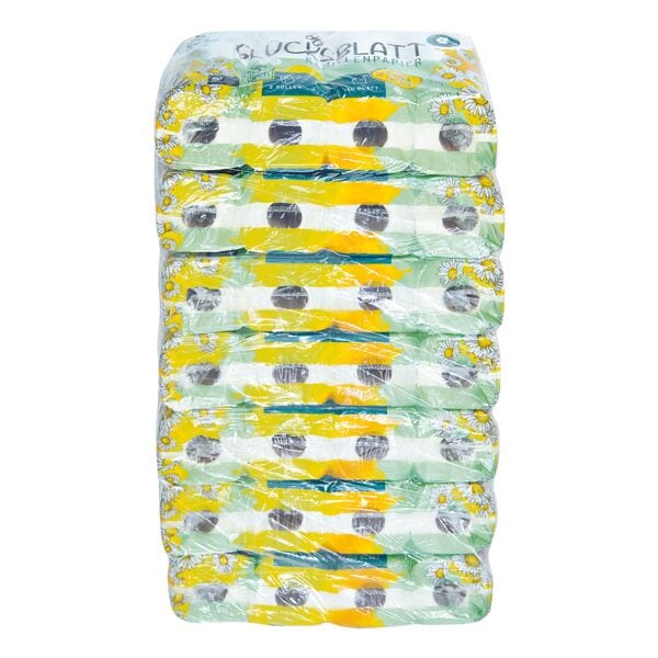 Toiletpapier kamillenpapier 3-laags 56 rollen (7 pakken van 8 rollen)