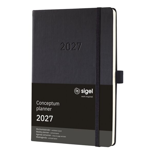 Boekkalender Weekkalender »Conceptum 2027 hardcover« A5
