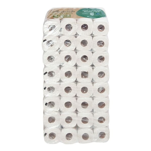 Keukenrollen »100% gerecycled« 3-laags 32 rollen (8 pakken van elk 4 rollen)