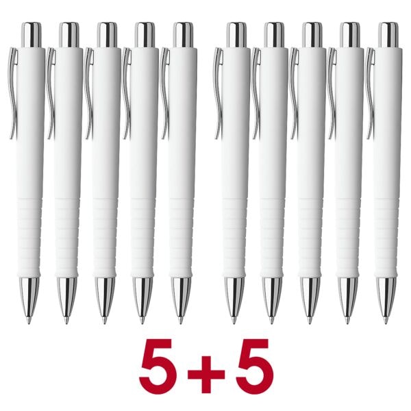 5+5-actie: 10x balpensets »Poly Ball Recycling« documentbestendig