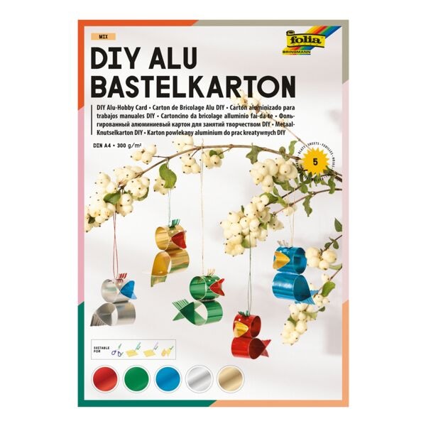 Aluminium knutselkarton A4 5 bladen