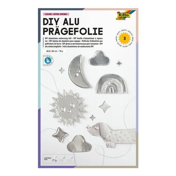 DIY aluminium reliëffolie 70 µm