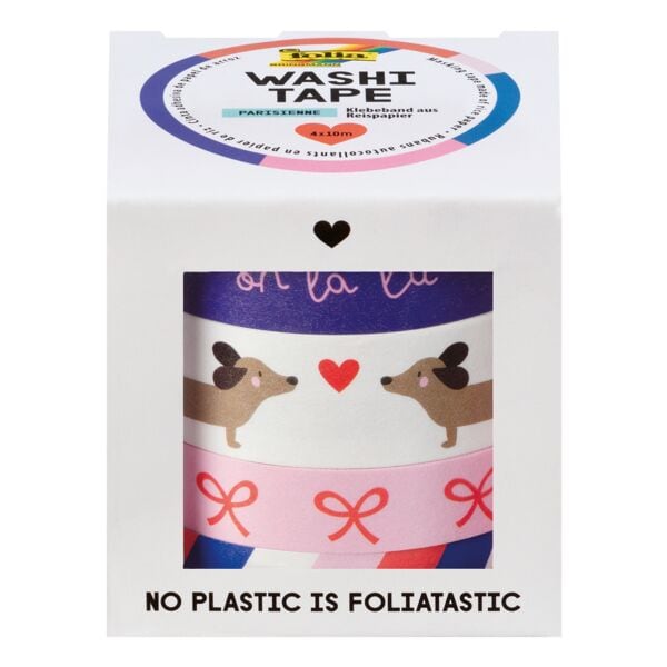 Washi-tape »Parisienne« 4 rollen