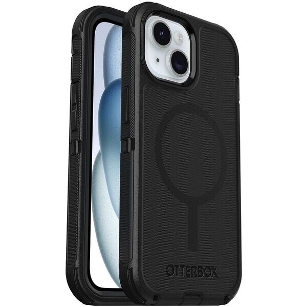Hoesje »Defender MagSafe« voor Apple iPhone 17e/16e/15/14/13 zwart
