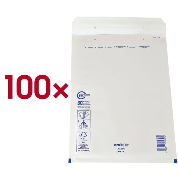 Luchtkussen-verzendzakken »classic Gr6« 100 stuks