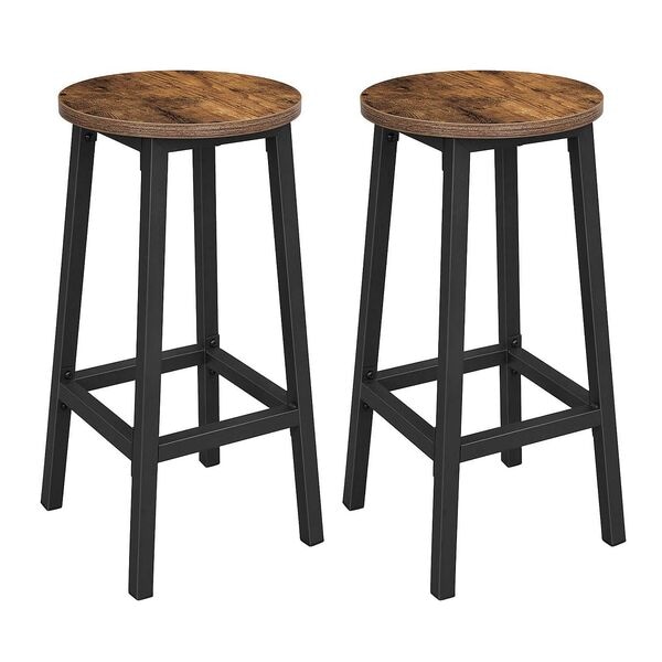 Set van 2 barkrukken LBC32X bruin