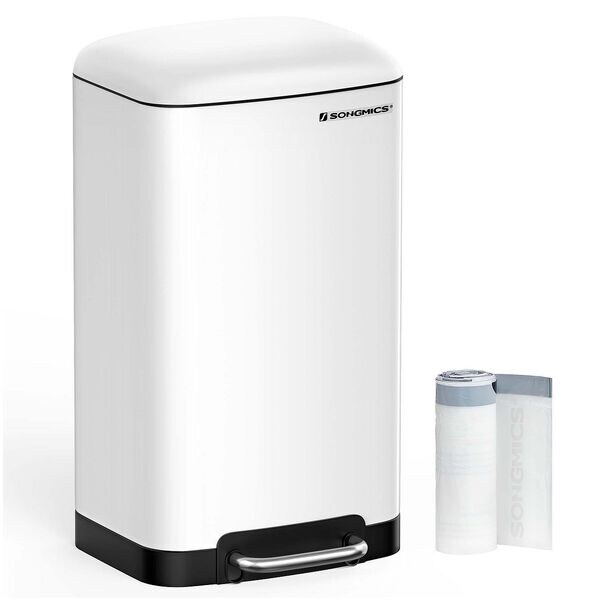 Afvalbak 30 L wit