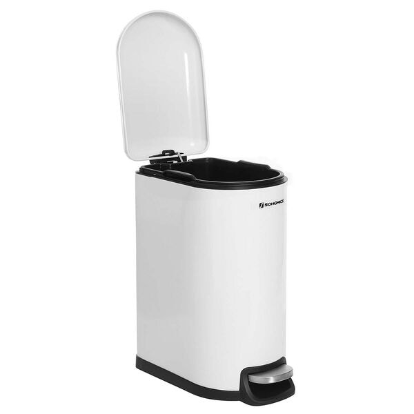 Cosmetica-afvalbak 10 L wit
