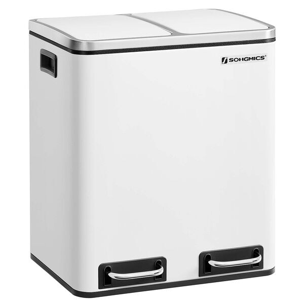 Afvalscheider met 2 compartimenten, 30 l