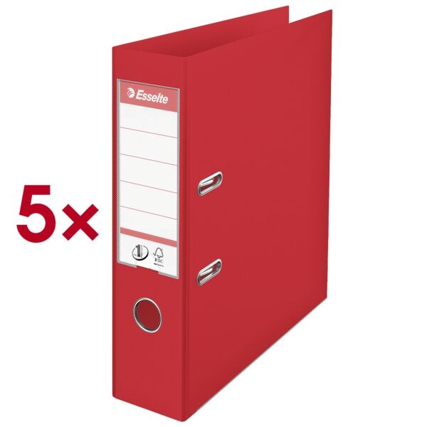 5x ordner »No. 1«