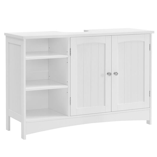 Wastafelonderkast zonder wastafel, wit, MDF-plaat 90,0 x 30,0 x 60,0