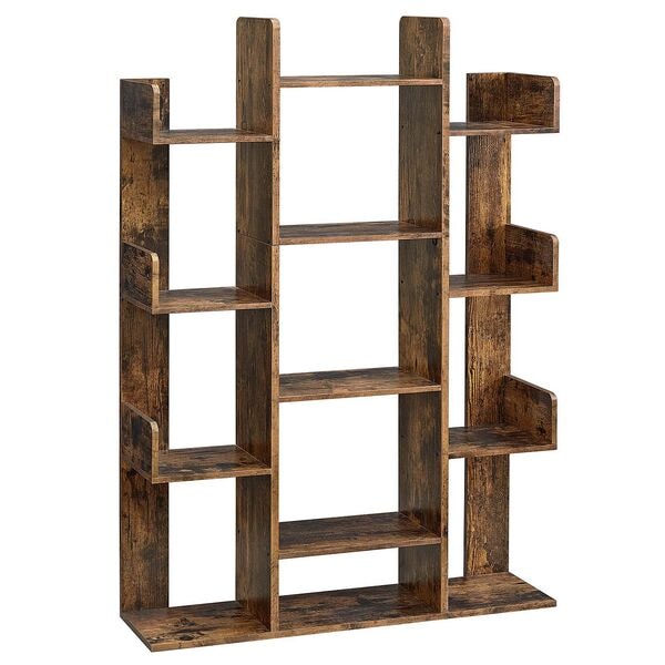 Boekenkast bruin 100/25/140 cm
