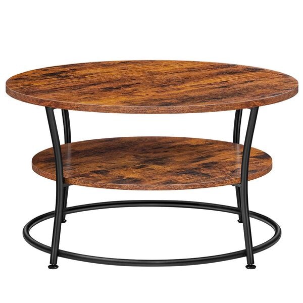 Salontafel bruin 80/80/45 cm