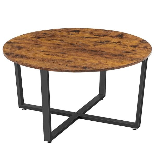 Salontafel bruin 88/88/47 cm