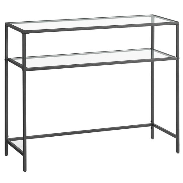 Consoletafel zwart 100/35/80 cm