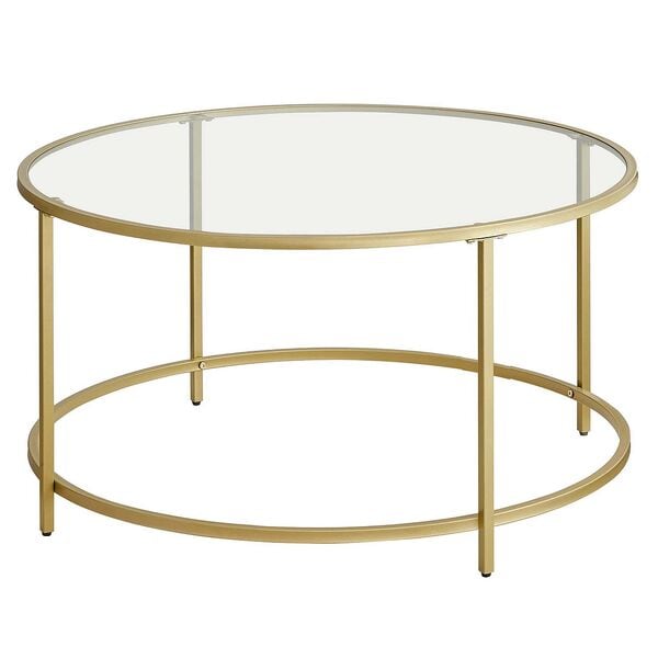 Salontafel goud 84/84/45,5 cm