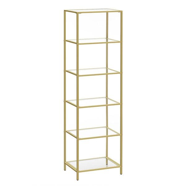 Gouden boekenkast 40/30/177,3 cm