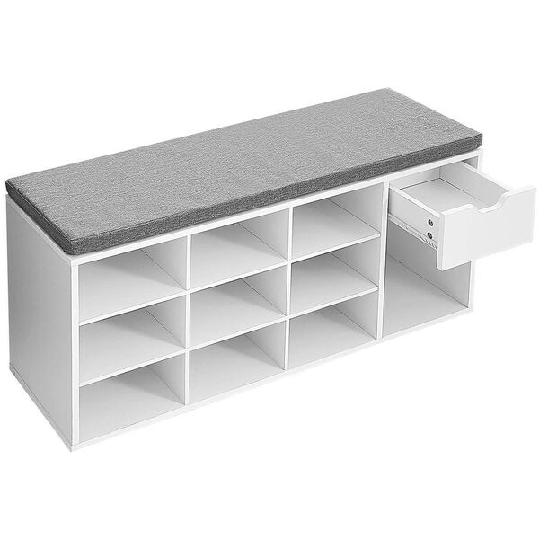 Schoenenbank met lade LHS024W01V1 104/30 cm