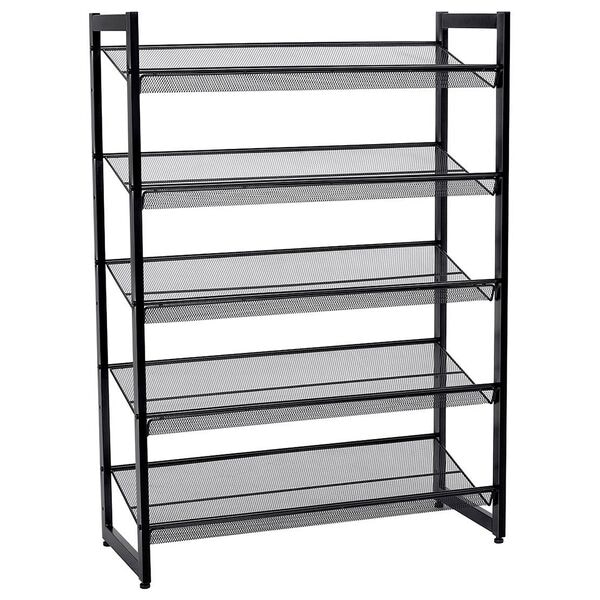 Schoenenrek zwart 80/30,7/104 cm