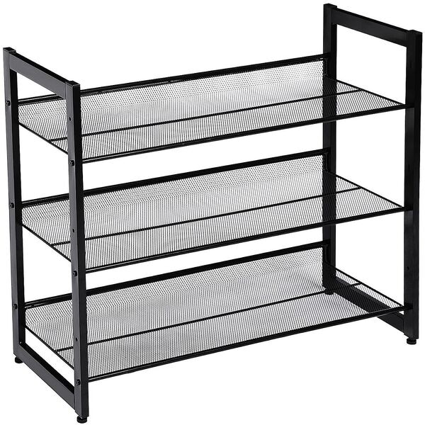 Schoenenrek zwart 80/30,7/62,8 cm