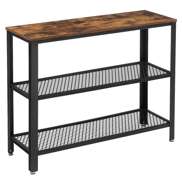 Consoletafel 101,5 cm, onderstel met vier poten