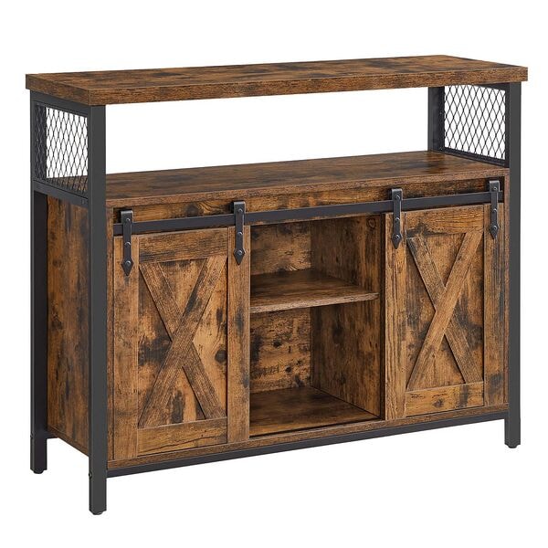 Dressoir bruin 100/33/80 cm