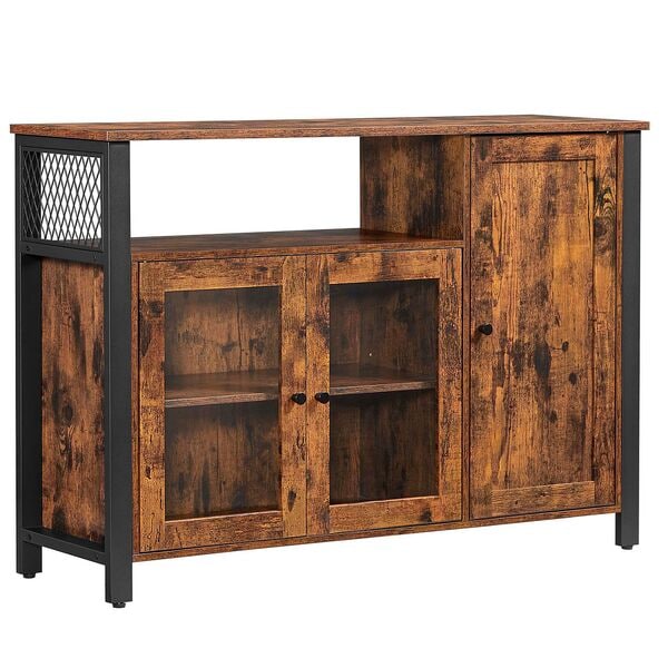 Servieskast bruin 150/33/75 cm