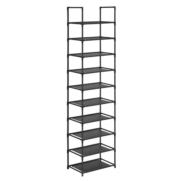 Schoenenrek zwart 60/28/173 cm