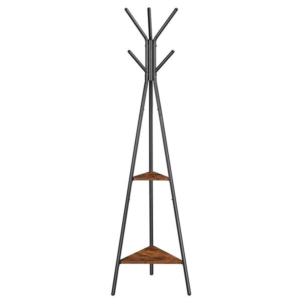 Kledingrek bruin / zwart 49,5/-/179 cm