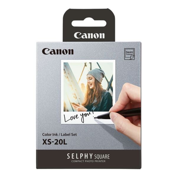 Fotopapierset »XS-20L« 7,2 x 8,5 cm, 20 vellen