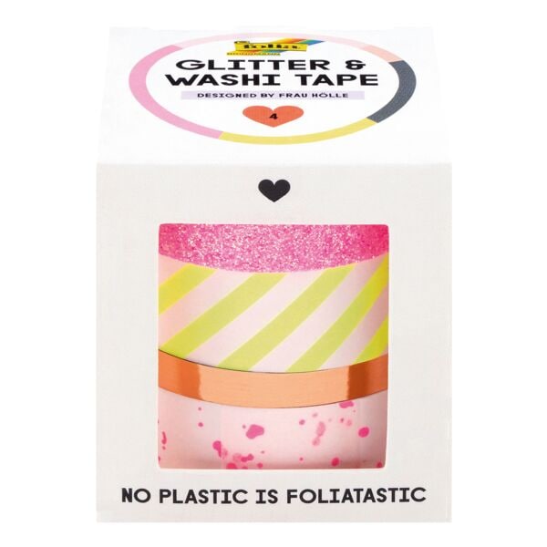 Washi Tape »Designed by Frau Hölle« 4 stuks