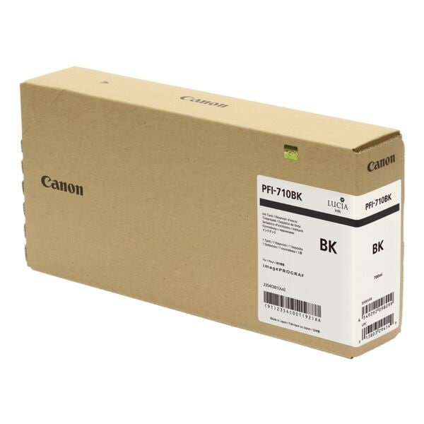 Inktpatroon »PFI-710« zwart 700 ml