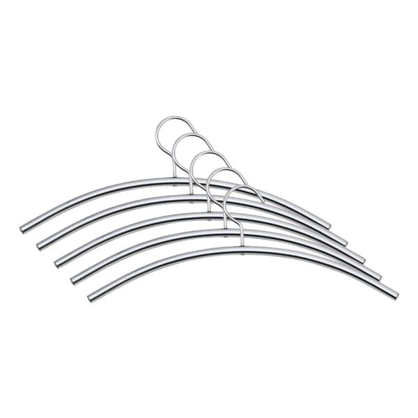 Metalen kleerhangers in set van 5