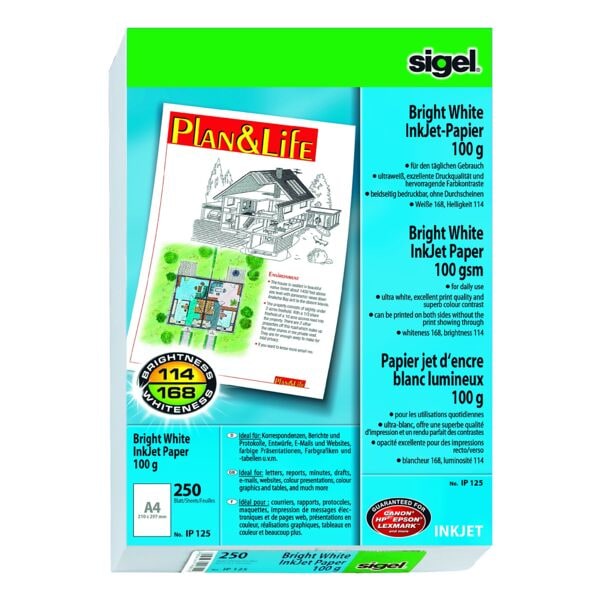 Inkjet-papier »Bright White« IP125