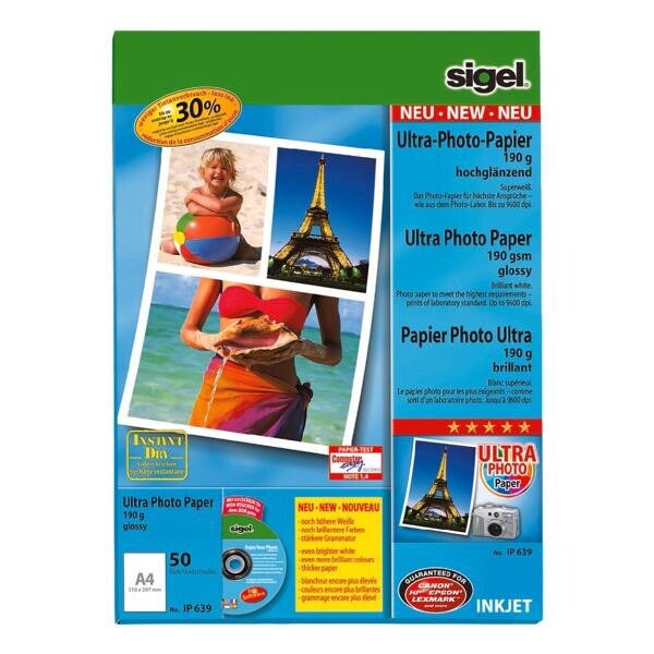 Inkjet fotopapier »Ultra« IP639