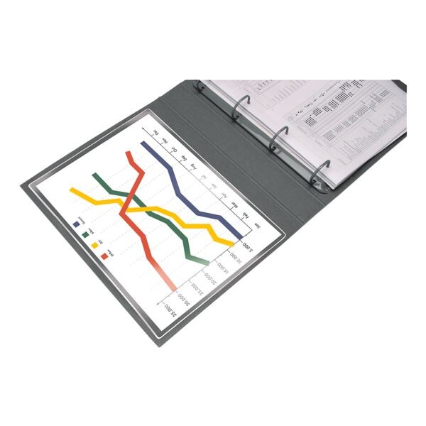 25 zelfklevende maxihoesjes 210x297 mm