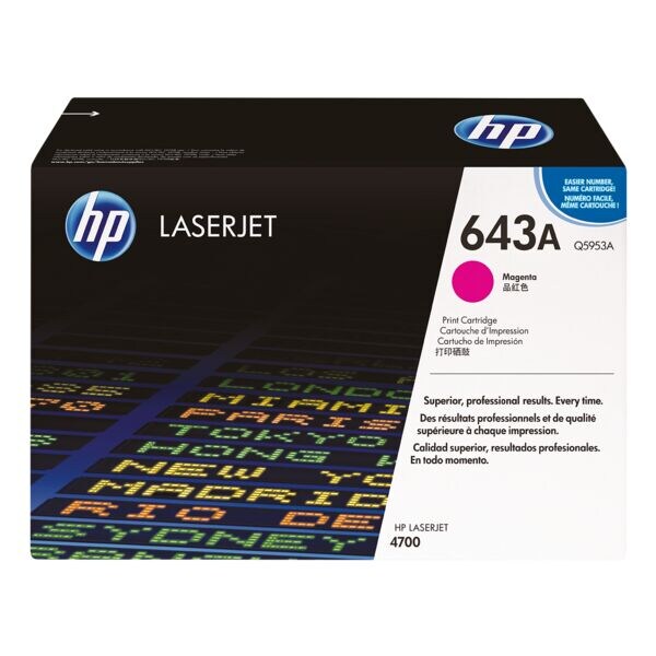 Printcassette »HP Q5953A« 643A