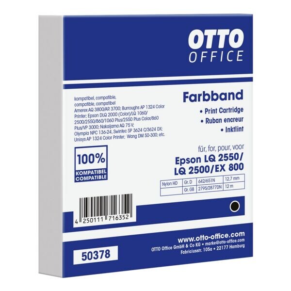 Nylon kleurenlint vervangt Epson »S015262«