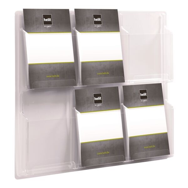 Wandfolderhouder »the clearly« 6 x A5