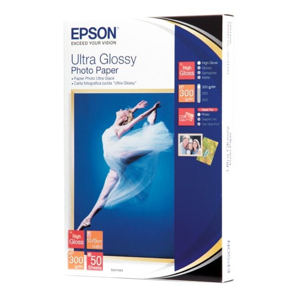 Fotopapier »Ultra Glossy Photo Paper« 10 x 15 50 bladen