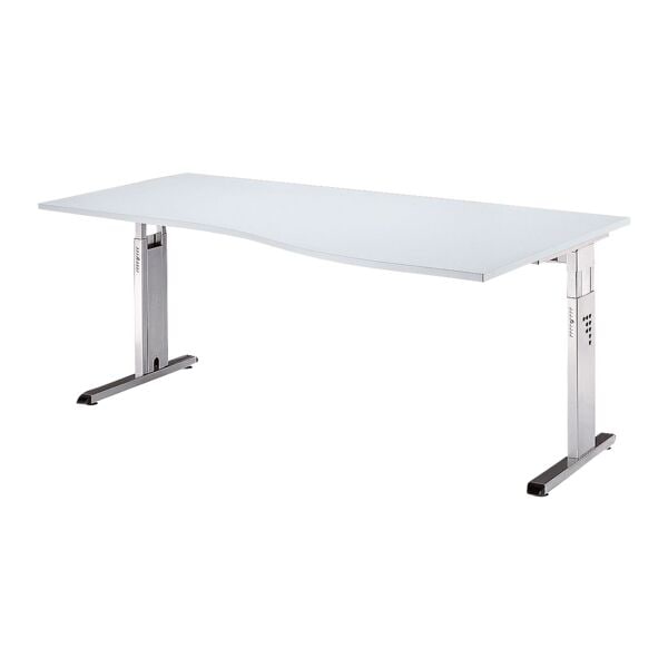 Bureau, vrije vorm »O-Line« 180 cm