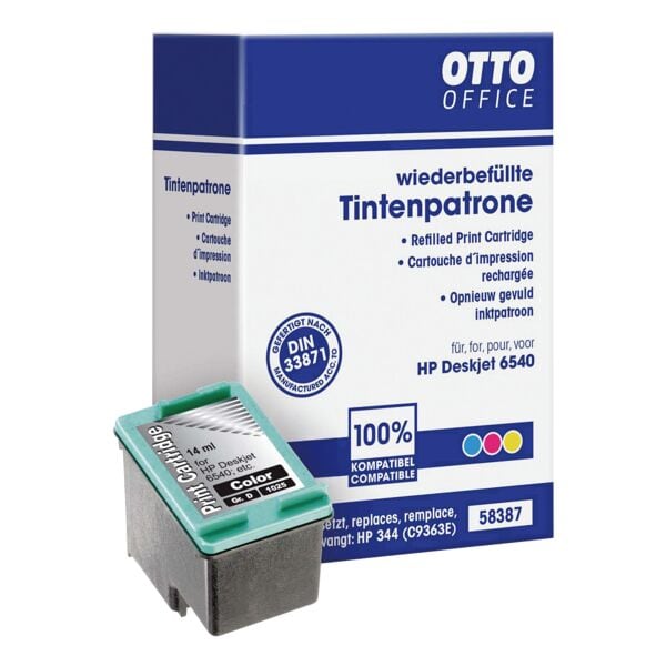 Inktpatroon vervangt HP »C9363EE« Nr. 344