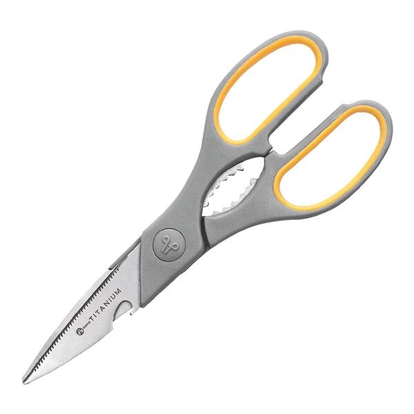 Multifunctionele schaar »Titanium Super Multi« 21 cm met micro-vertanding en fle