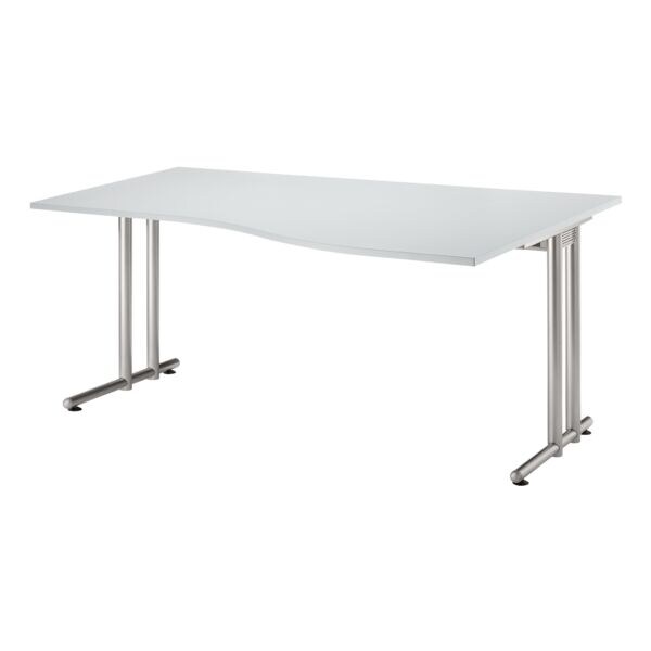 Bureau, vrije vorm »Flexiline II« 180 cm