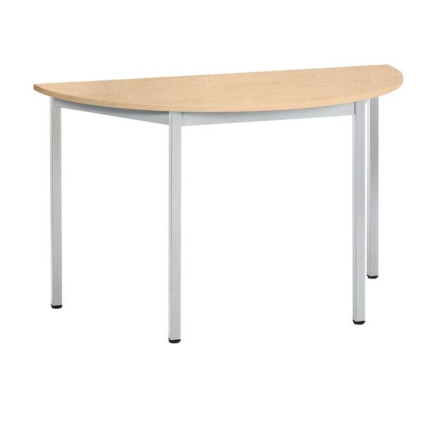 Halfronde tafel »Universele tafel programma« 120x60 cm